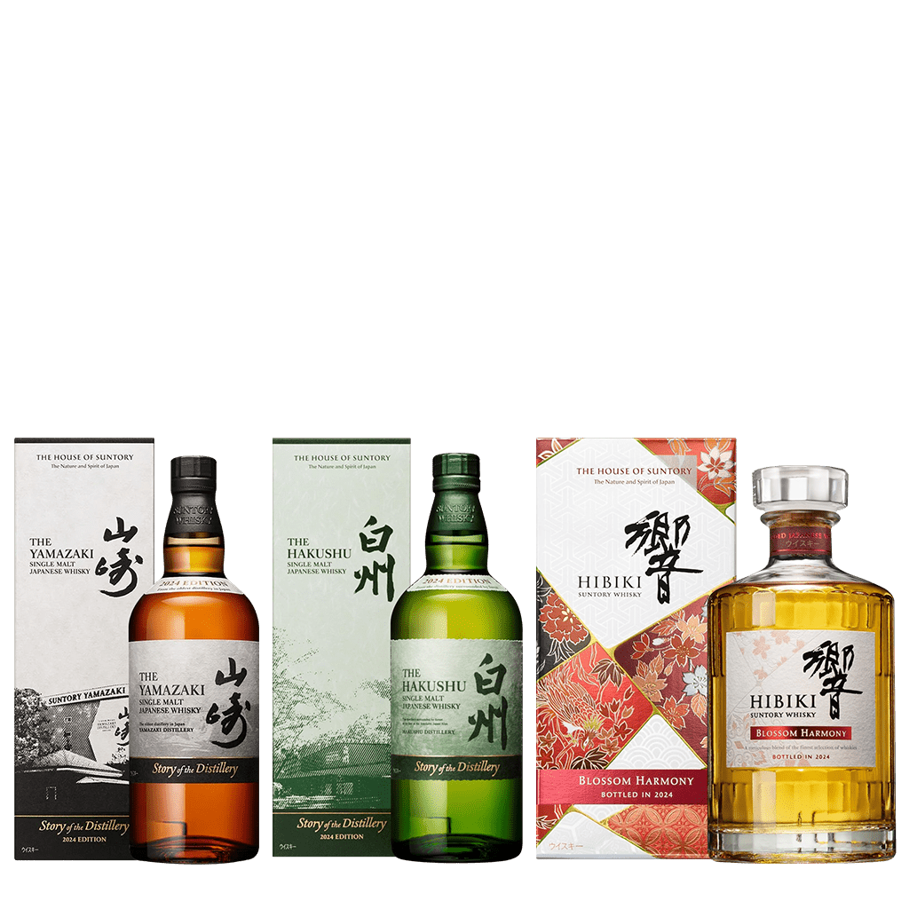 山崎+白州+響 2024限定套組 || Yamazaki+Hakushu Story of the Distillery + Hibiki Blossom Harmony 2024 Limited Edition