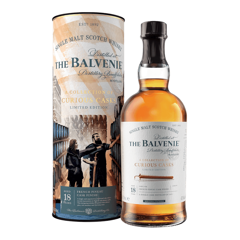 百富 故事系列 18年法國皮諾甜酒桶 || The Balvenie 18Y French Pineau Cask Finish A Collection of Curious Casks Limited Edition