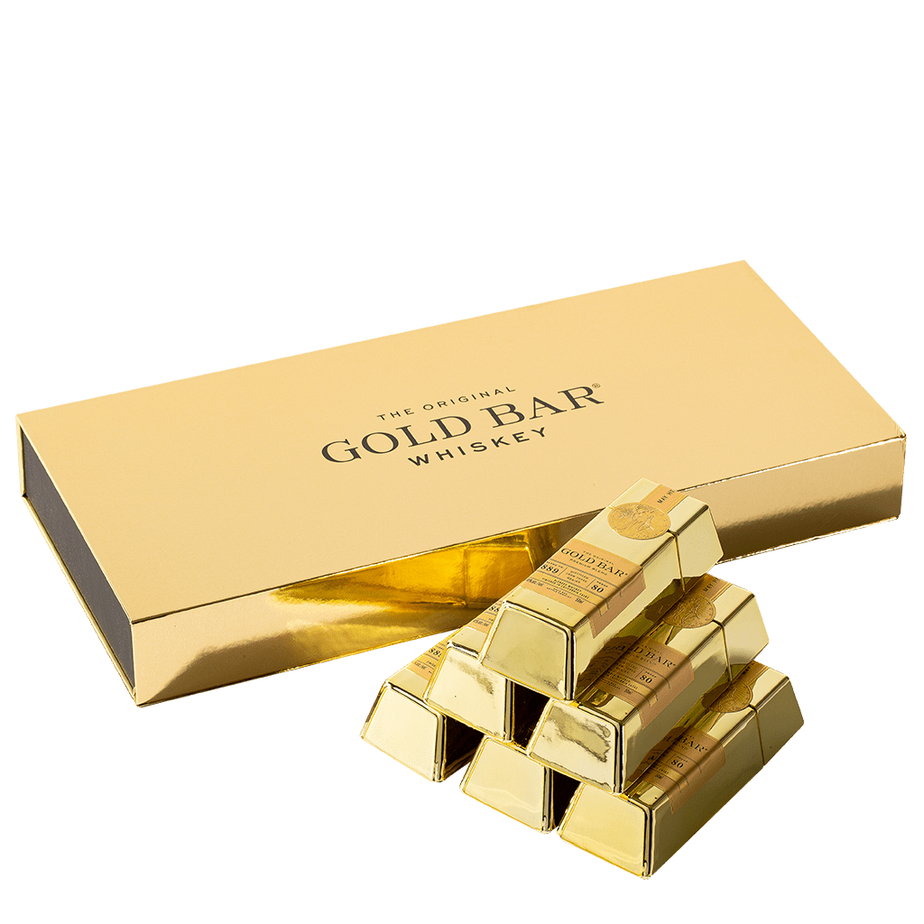 美金條納帕谷紅酒桶威士忌 迷你酒禮盒 || The Original Gold Bar Whiskey Mini Size Limited Gift Set